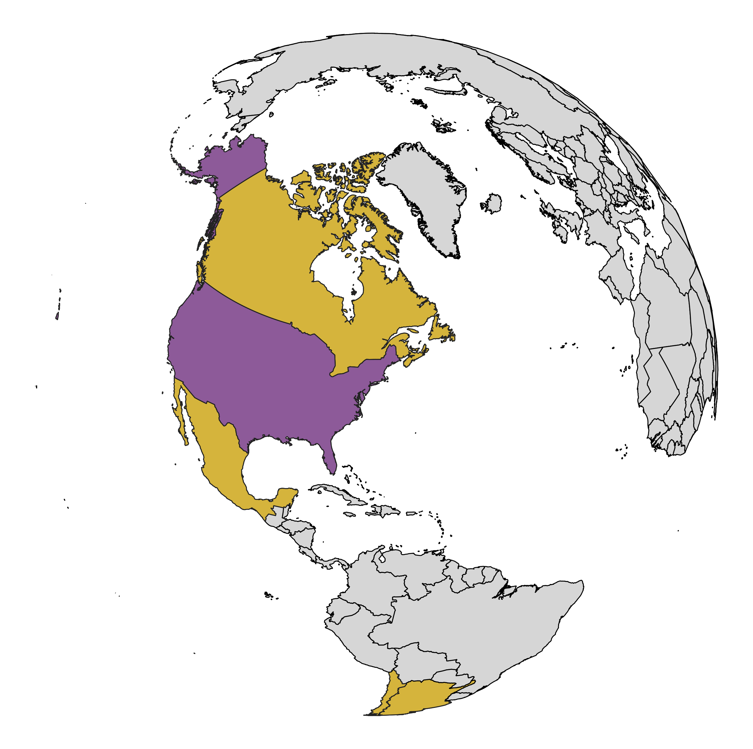 ExploreTech global operations map